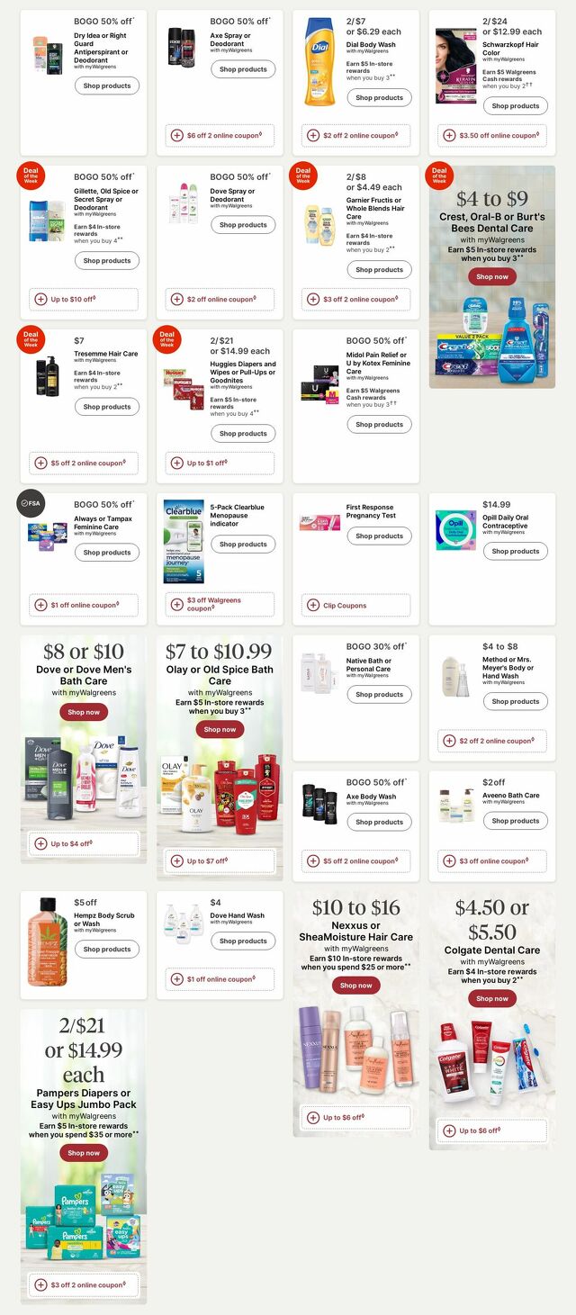 Catalogue Walgreens from 05/12/2025