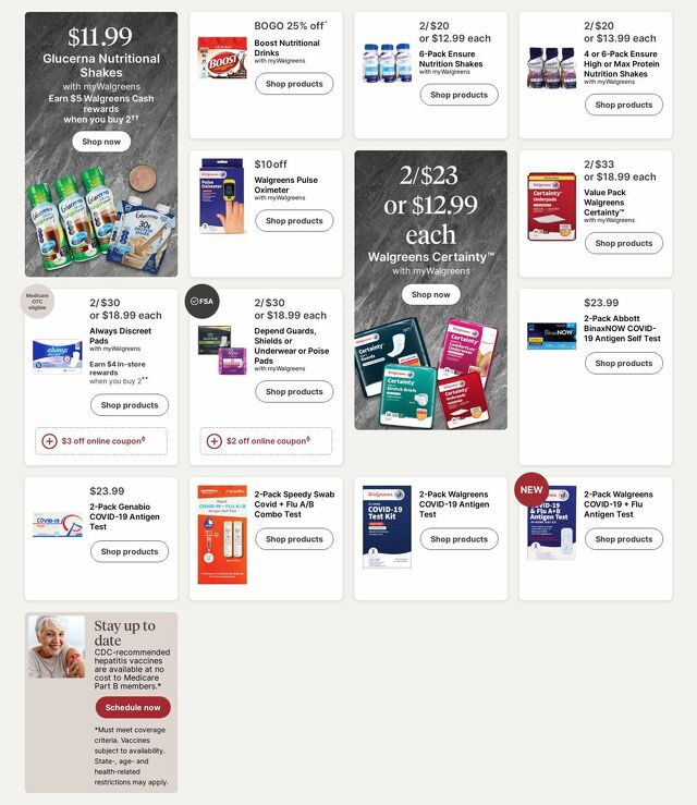 Catalogue Walgreens from 05/19/2025