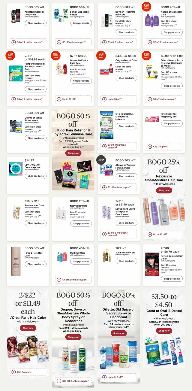 Catalogue Walgreens from 05/19/2025
