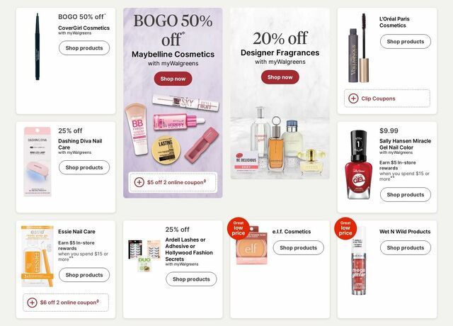Catalogue Walgreens from 05/19/2025