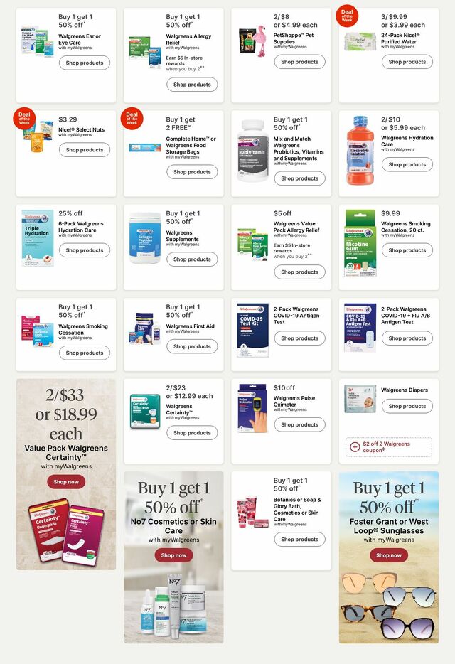 Catalogue Walgreens from 05/26/2025