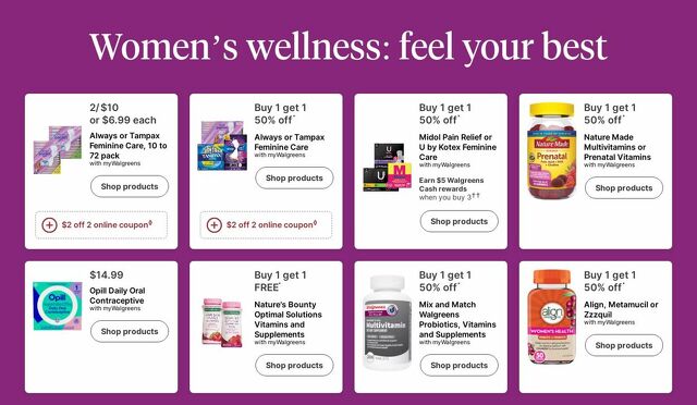 Catalogue Walgreens from 05/26/2025