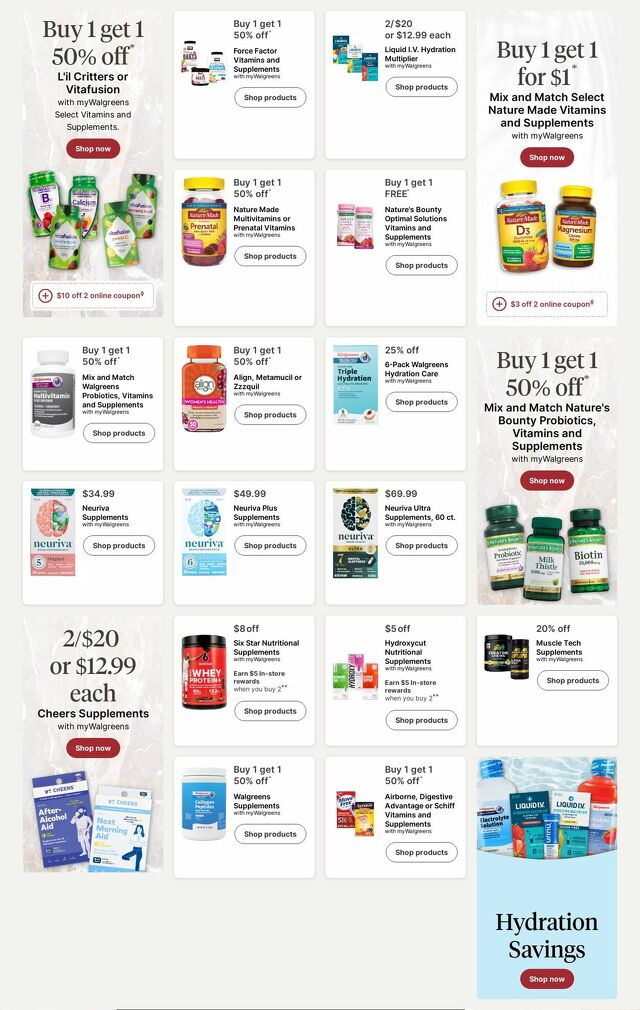 Catalogue Walgreens from 05/26/2025