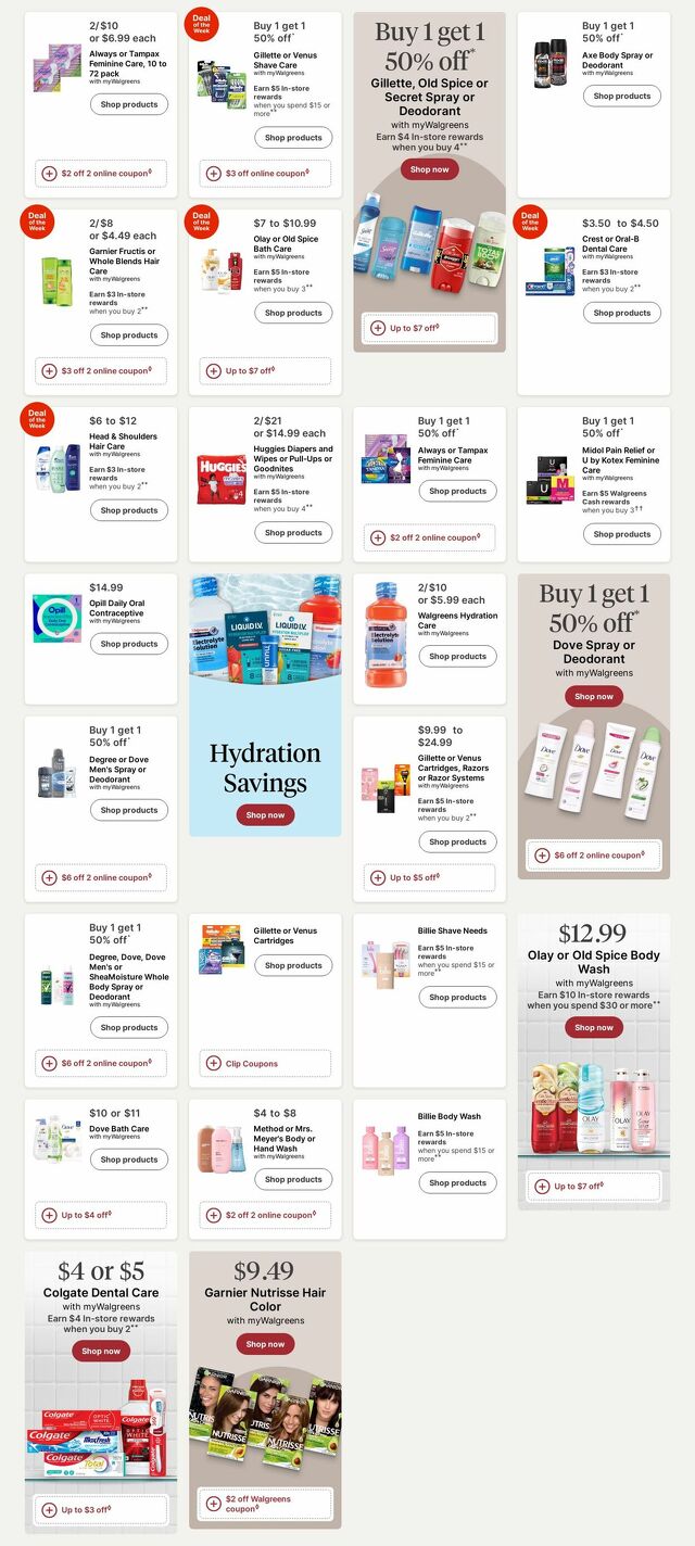 Catalogue Walgreens from 05/26/2025