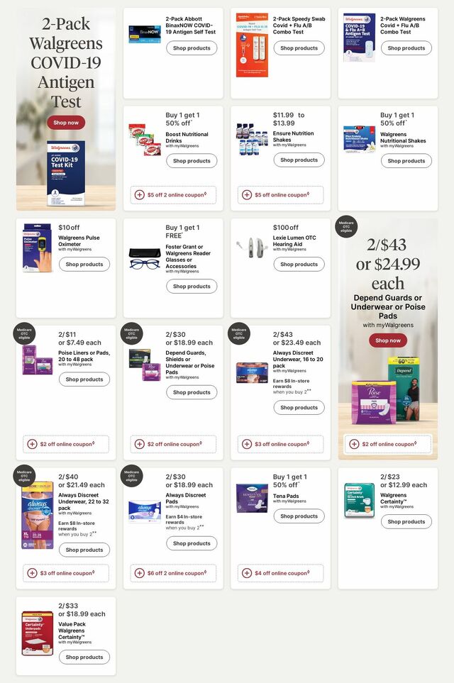Catalogue Walgreens from 06/02/2025