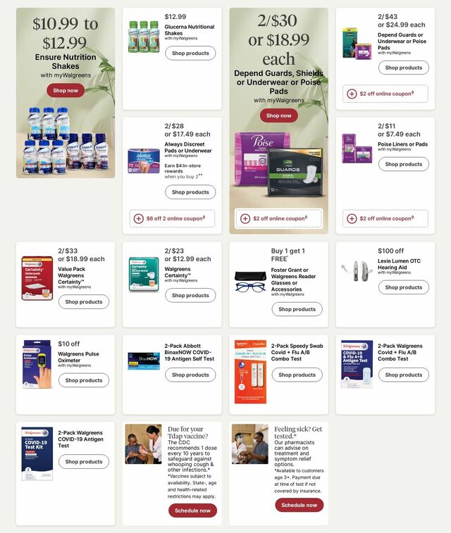 Catalogue Walgreens from 06/09/2025