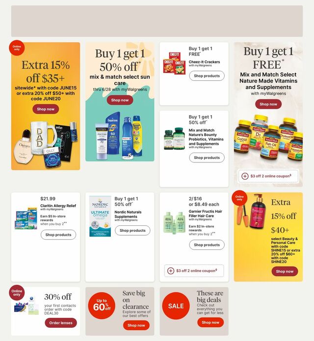 Catalogue Walgreens from 06/16/2025