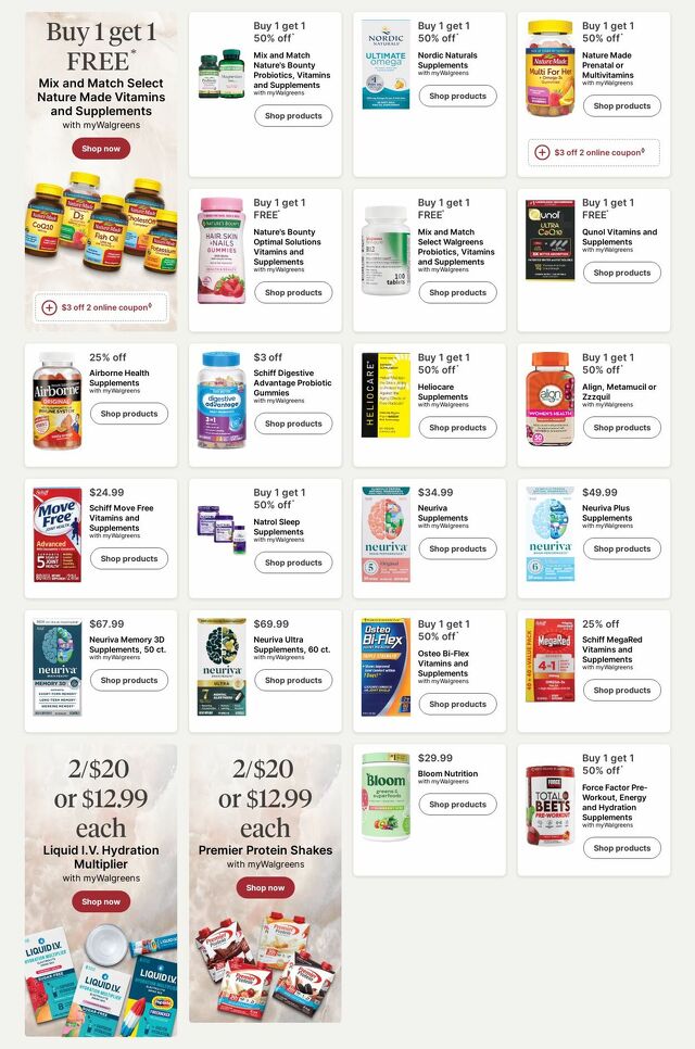 Catalogue Walgreens from 06/16/2025