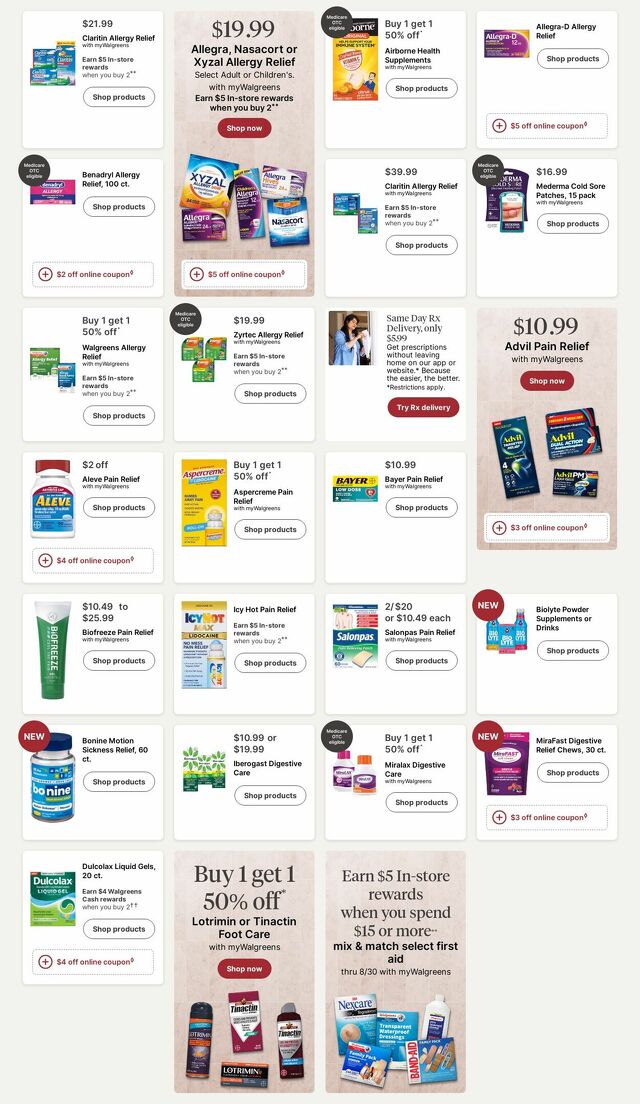 Catalogue Walgreens from 06/16/2025