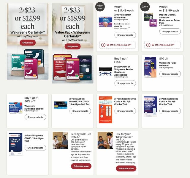 Catalogue Walgreens from 06/23/2025
