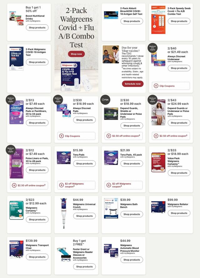 Catalogue Walgreens from 06/30/2025