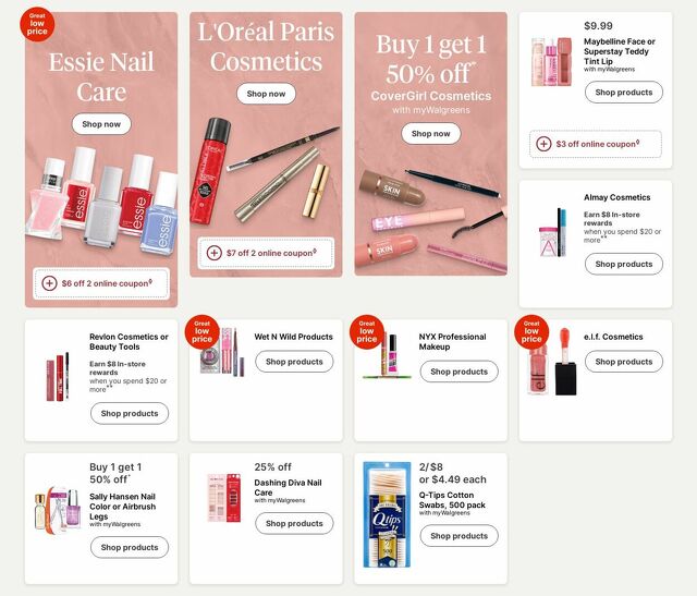 Catalogue Walgreens from 06/30/2025