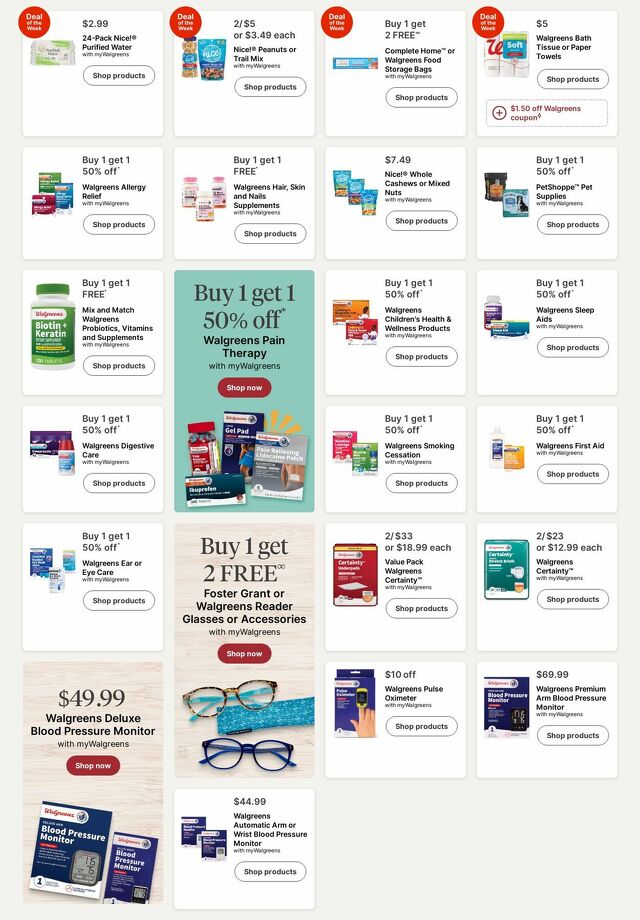Catalogue Walgreens from 07/07/2025