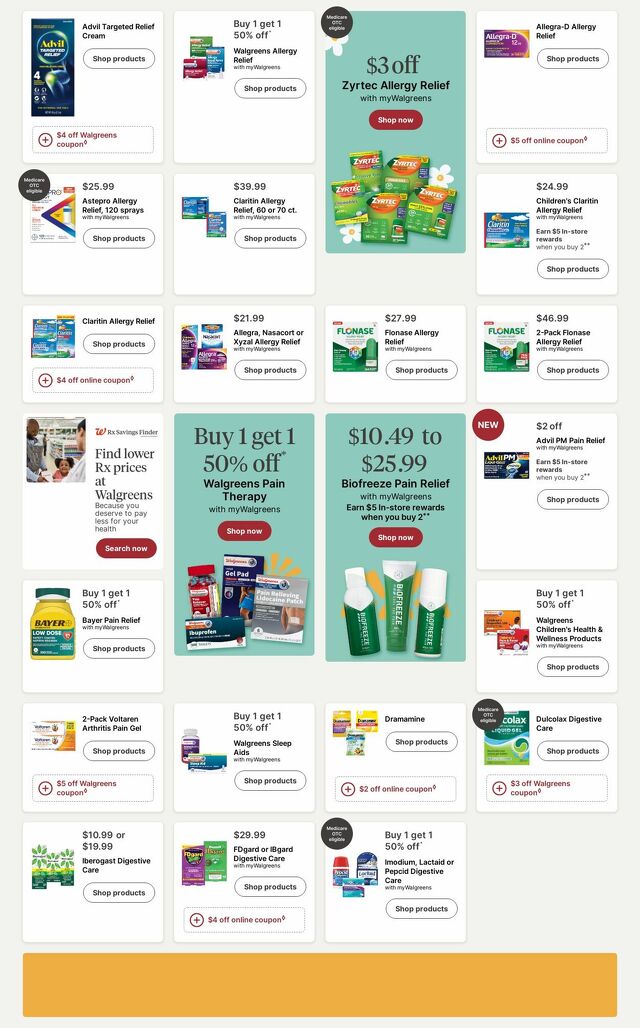 Catalogue Walgreens from 07/07/2025