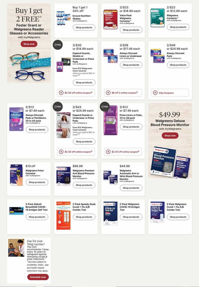 Catalogue Walgreens from 07/07/2025