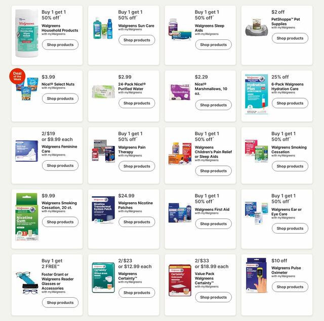 Catalogue Walgreens from 07/14/2025