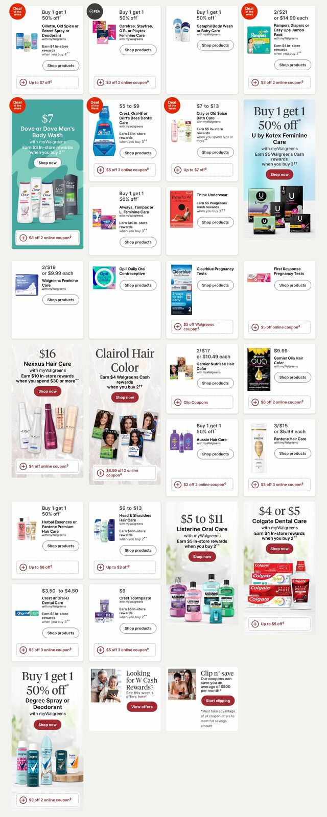 Catalogue Walgreens from 07/14/2025