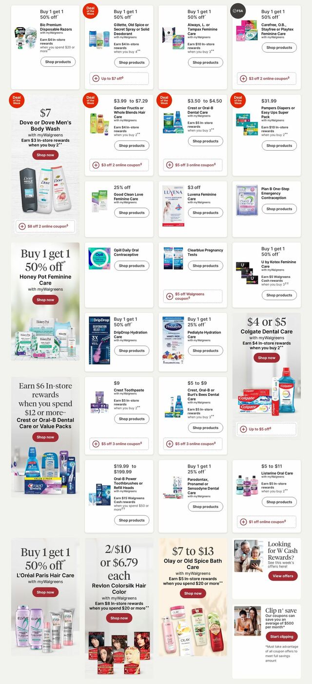 Catalogue Walgreens from 07/21/2025
