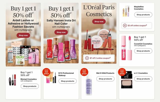 Catalogue Walgreens from 07/21/2025
