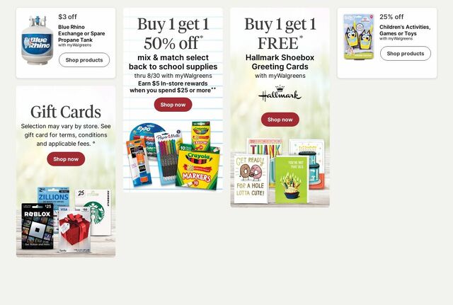 Catalogue Walgreens from 07/21/2025