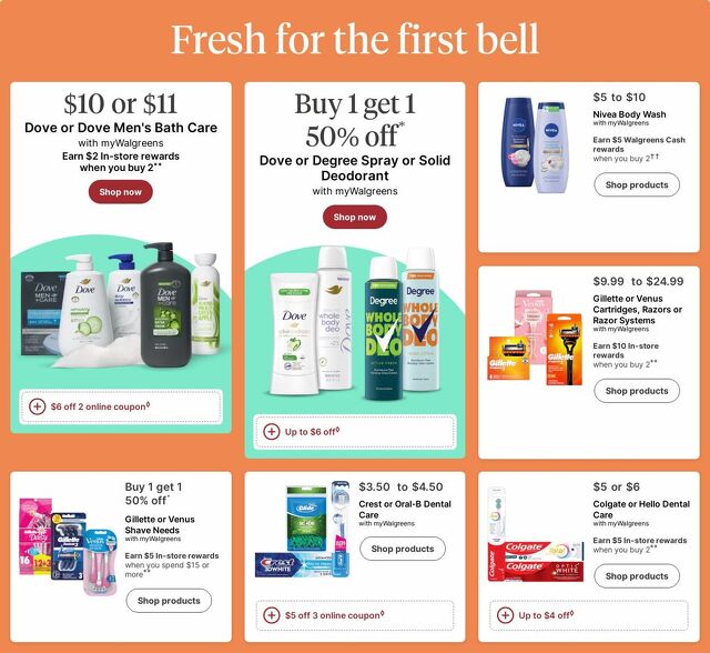 Catalogue Walgreens from 07/28/2025