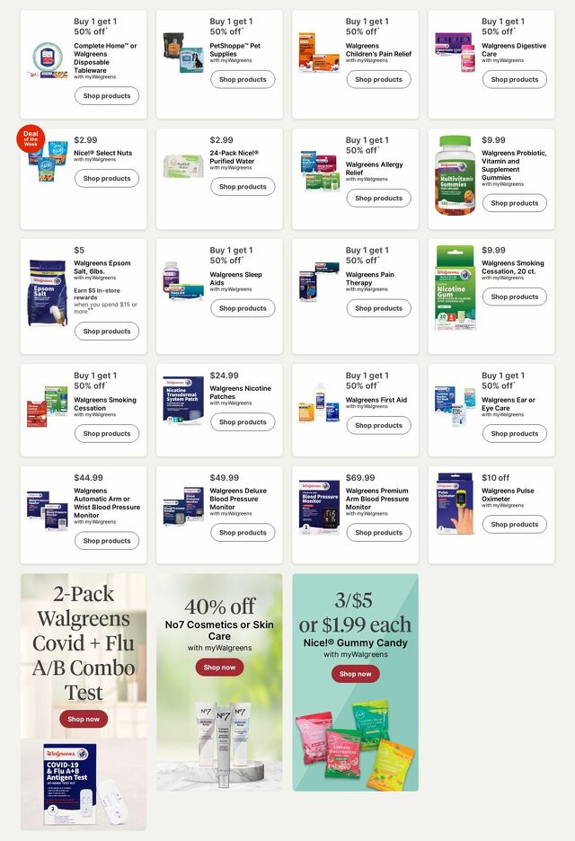 Catalogue Walgreens from 07/28/2025