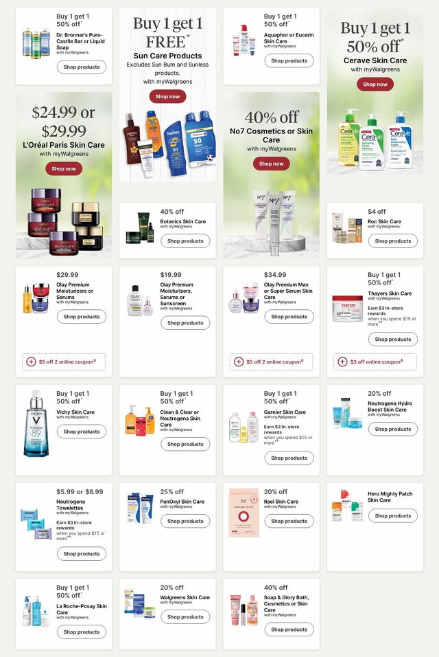 Catalogue Walgreens from 07/28/2025