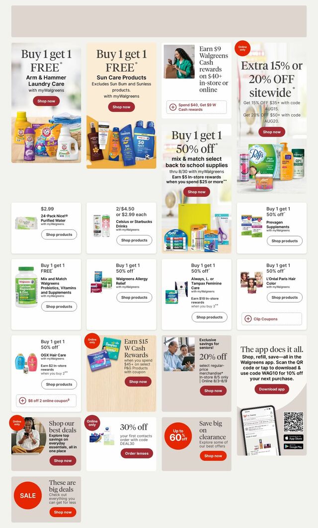 Catalogue Walgreens from 08/04/2025