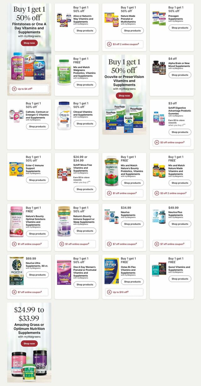 Catalogue Walgreens from 08/04/2025