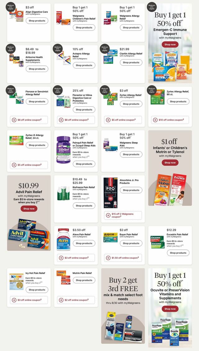 Catalogue Walgreens from 08/04/2025