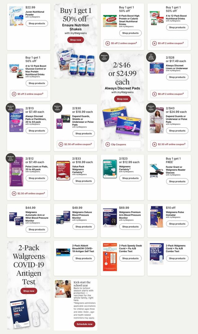 Catalogue Walgreens from 08/04/2025