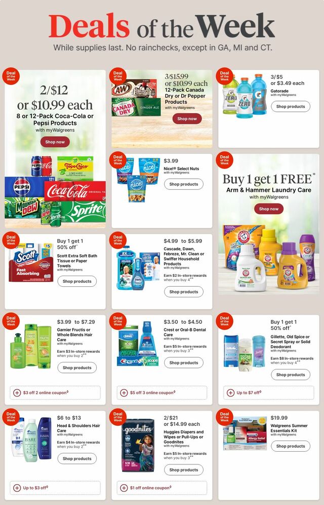 Catalogue Walgreens from 08/11/2025