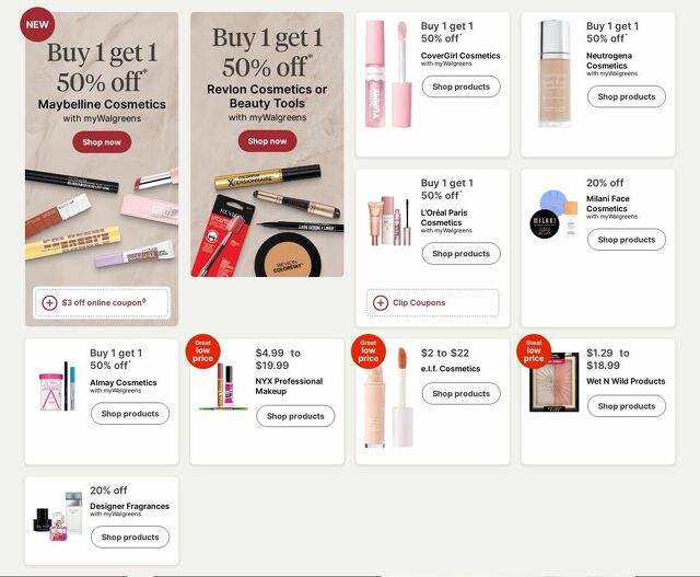 Catalogue Walgreens from 08/11/2025