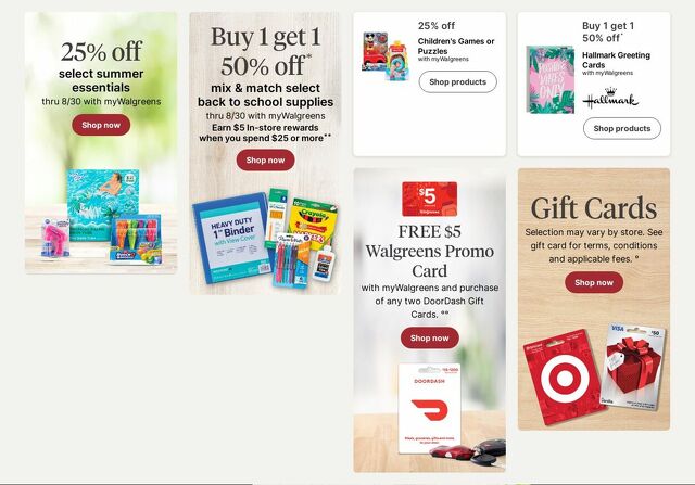 Catalogue Walgreens from 08/11/2025