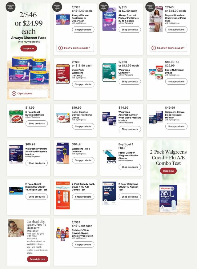 Catalogue Walgreens from 08/18/2025