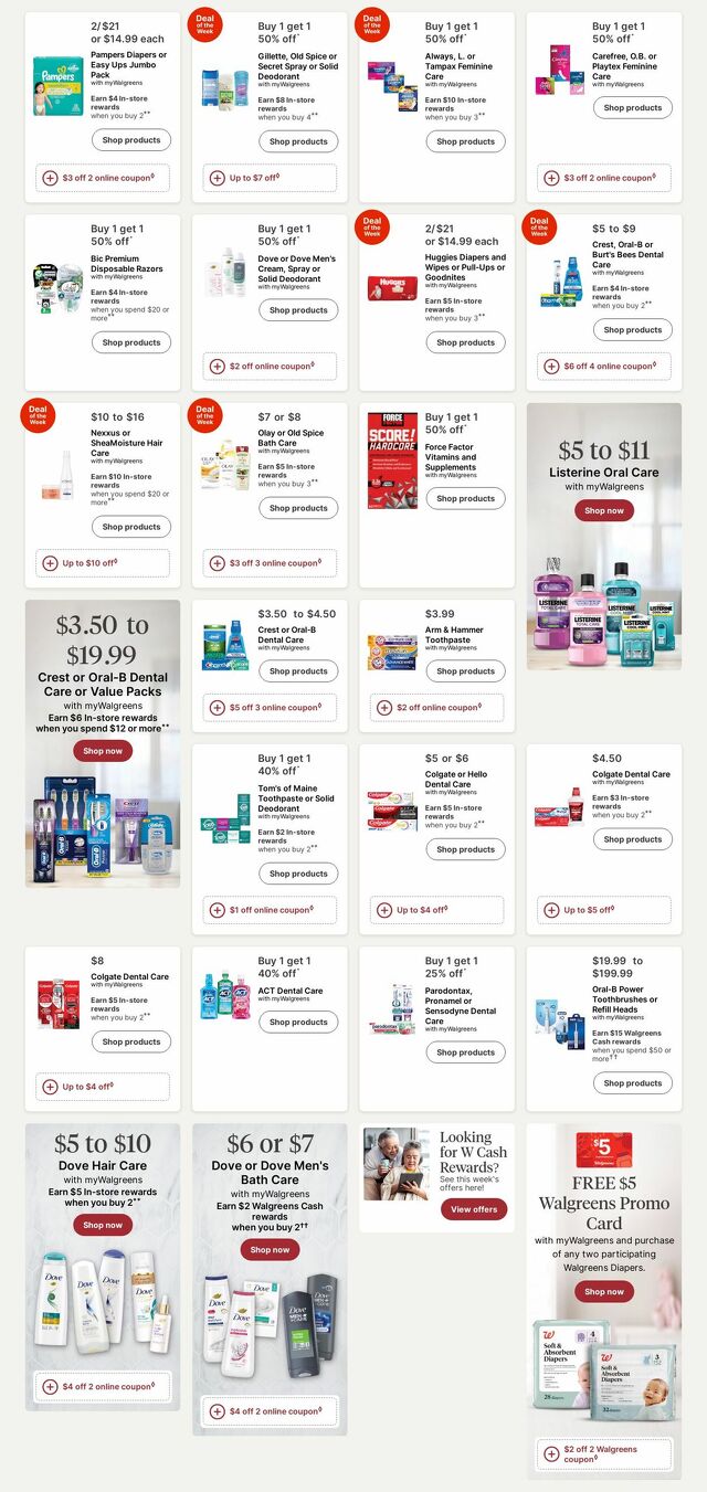 Catalogue Walgreens from 08/18/2025