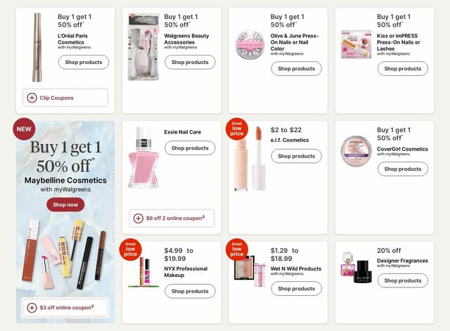 Catalogue Walgreens from 08/18/2025
