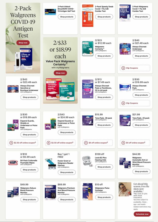 Catalogue Walgreens from 08/25/2025