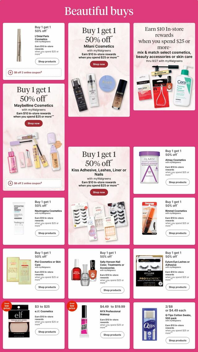 Catalogue Walgreens from 09/01/2025