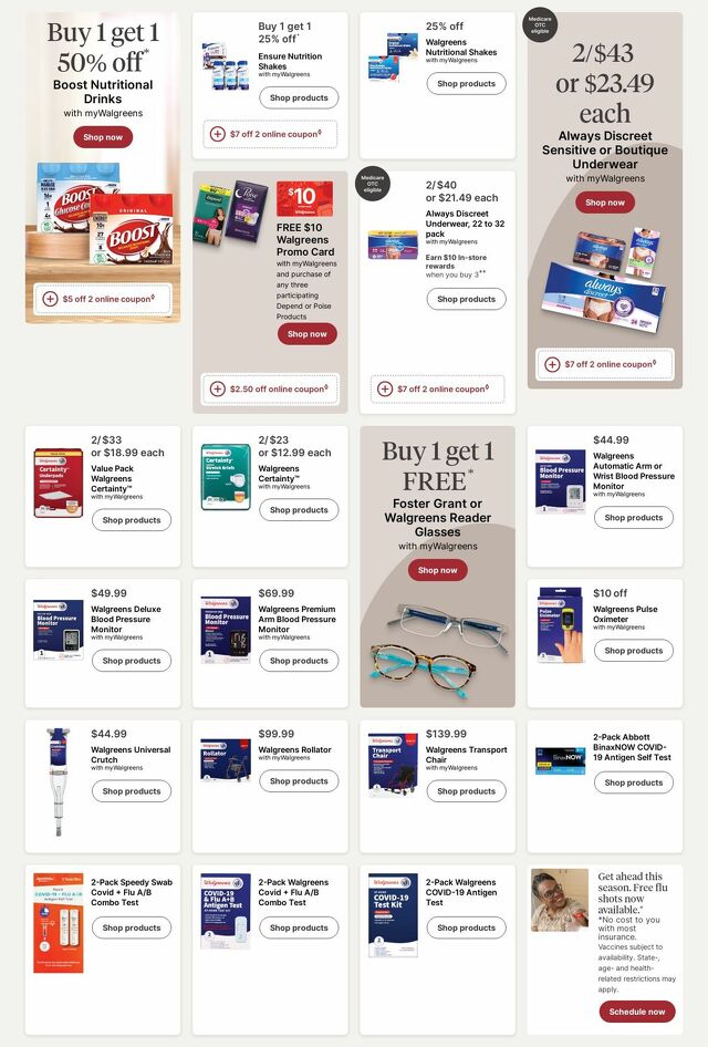 Catalogue Walgreens from 09/01/2025