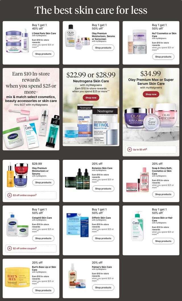 Catalogue Walgreens from 09/08/2025