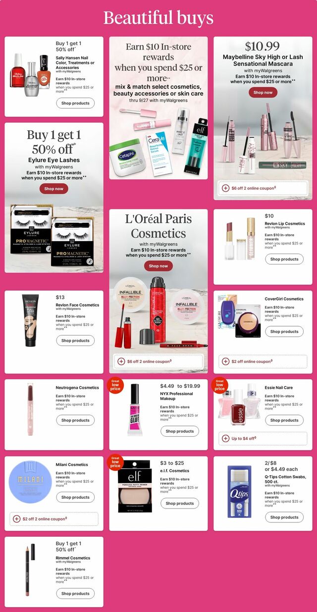 Catalogue Walgreens from 09/08/2025