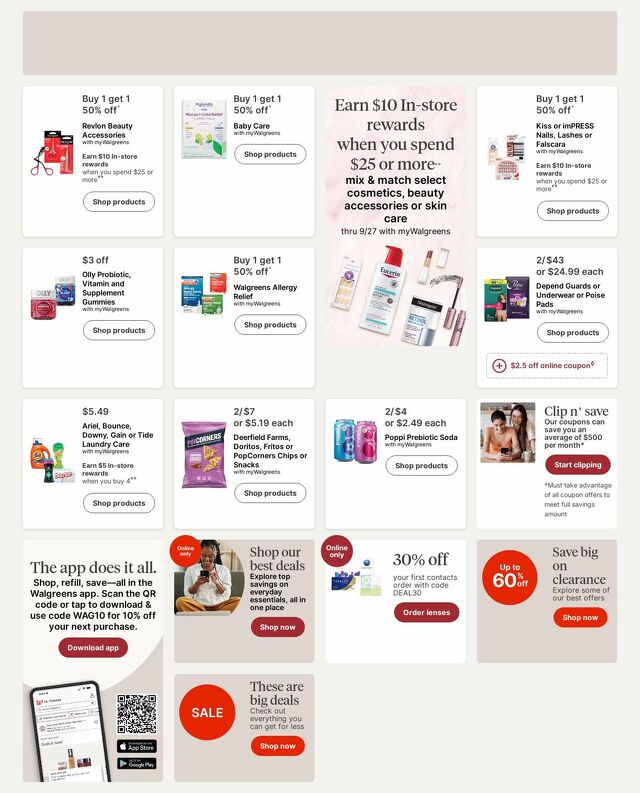 Catalogue Walgreens from 09/08/2025
