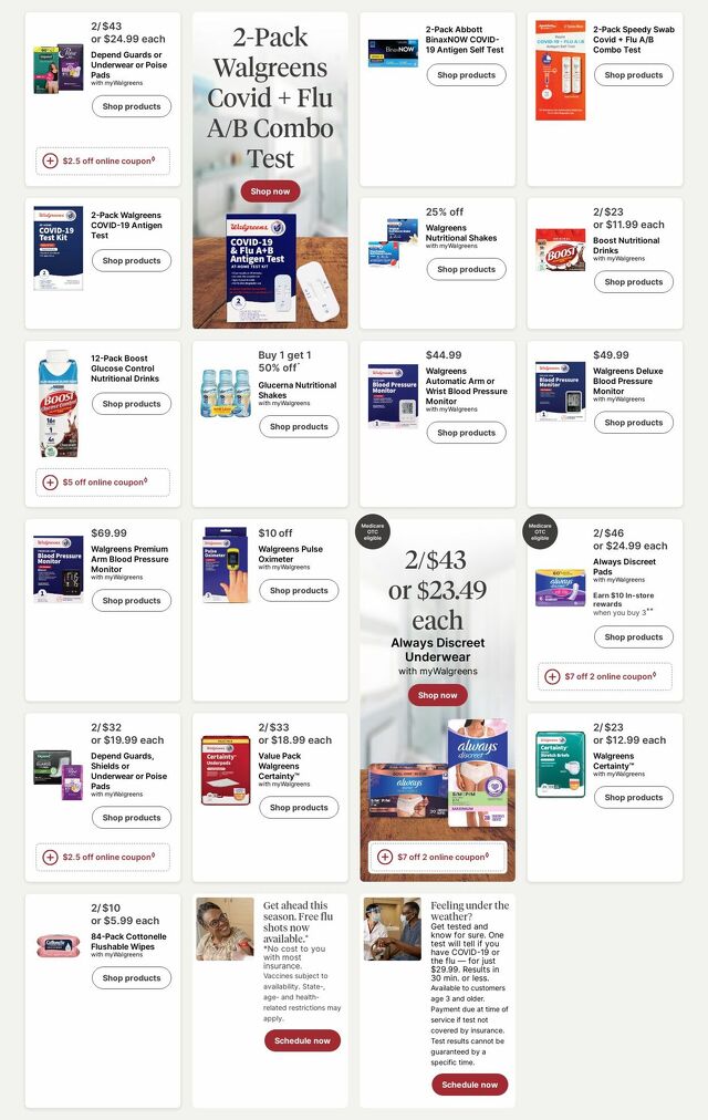 Catalogue Walgreens from 09/08/2025