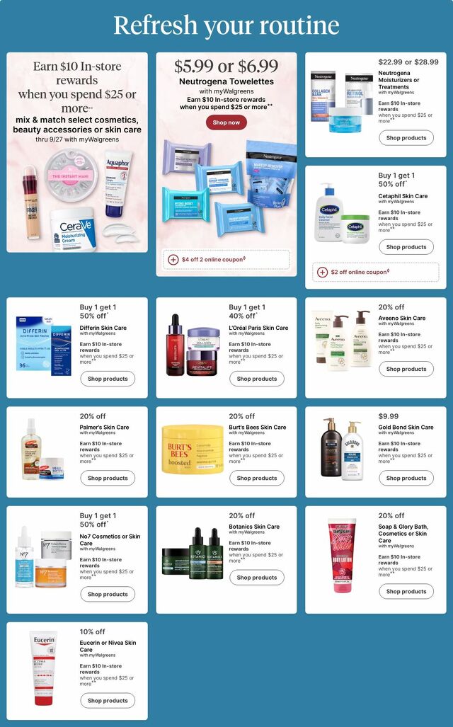 Catalogue Walgreens from 09/15/2025