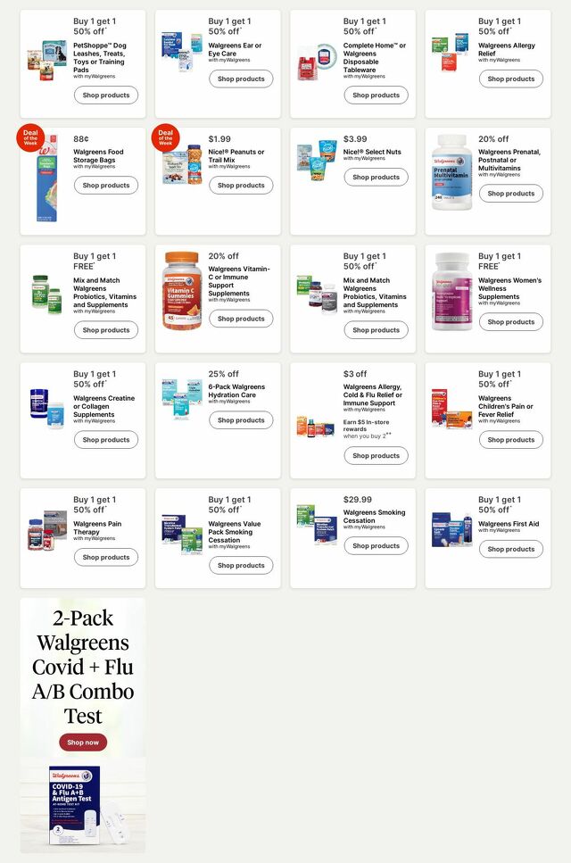 Catalogue Walgreens from 09/15/2025