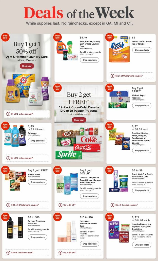 Catalogue Walgreens from 09/22/2025