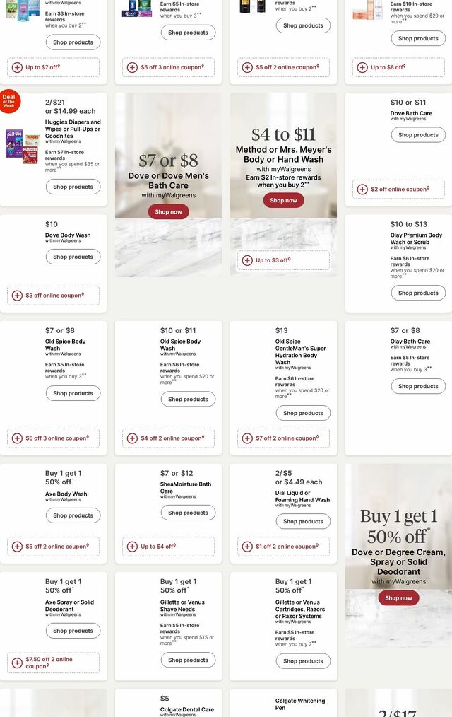 Catalogue Walgreens from 09/22/2025