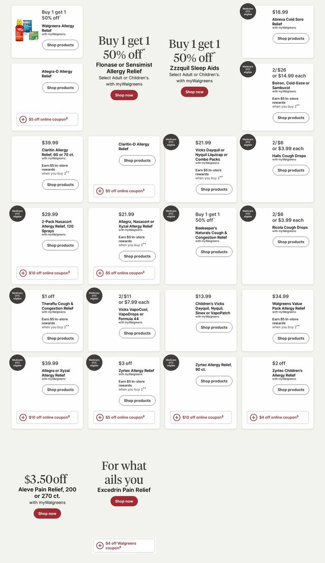 Catalogue Walgreens from 09/22/2025