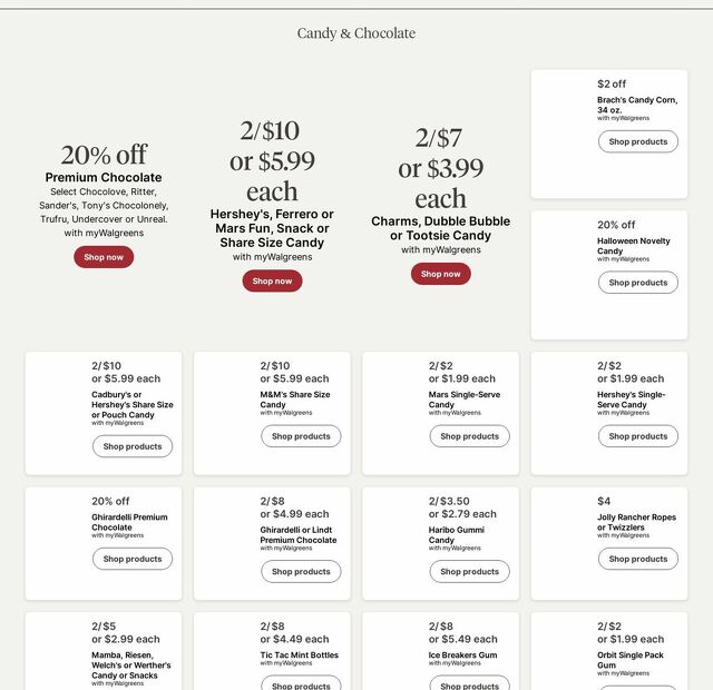 Catalogue Walgreens from 09/22/2025